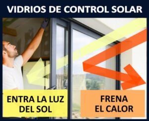 Control solar en ventanas