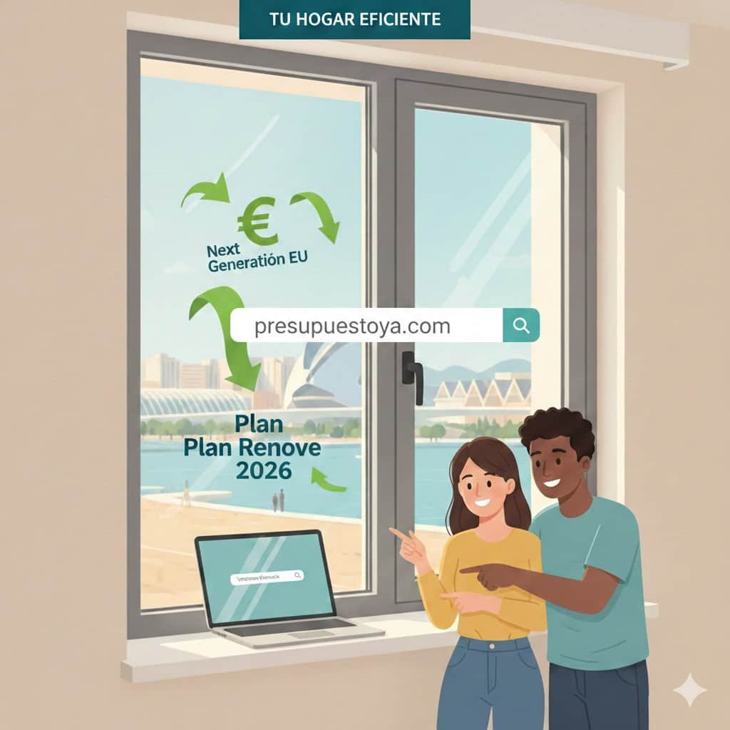Fondos Next Generation Comunidad Europea y Plan Renove 2026.